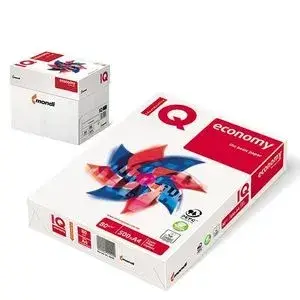 Бумага офисная А4 IQ Economy А4 80 г/м2 500 листов класс В Mondi(Словакия)CIE 161, Белый
Бумага офисная А4 IQ Economy А4 80 г/м2 500 листов класс В Mondi(Словакия)CIE 161, Белый