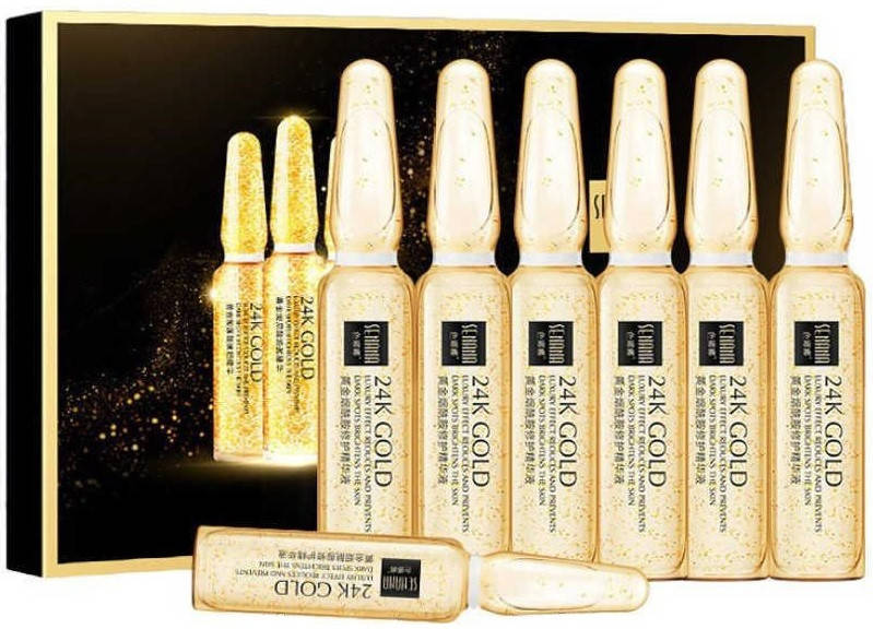 Набор увлажняющих сывороток с Никотинамидом и Золотом Senana 24K Gold Nicotinamide, 2ml*7шт
Набор увлажняющих сывороток с Никотинамидом и Золотом Senana 24K Gold Nicotinamide, 2ml*7шт