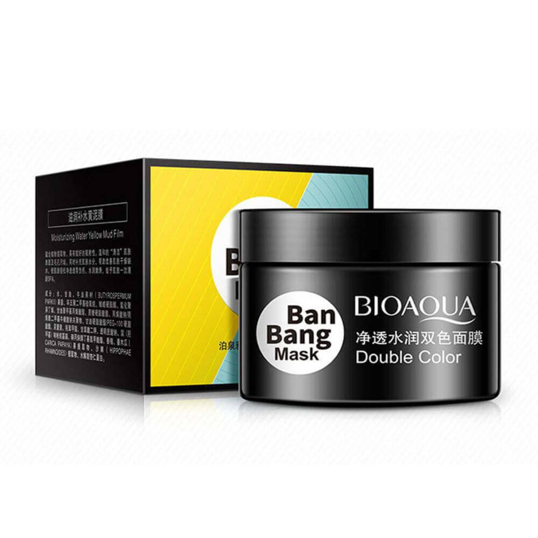Двухфазная Маска Bioaqua Ban Bang mask для Комбинированной кожи, с очищающим и матирующим эффектом, 100g
Двухфазная Маска Bioaqua Ban Bang mask для Комбинированной кожи, с очищающим и матирующим эффектом, 100g