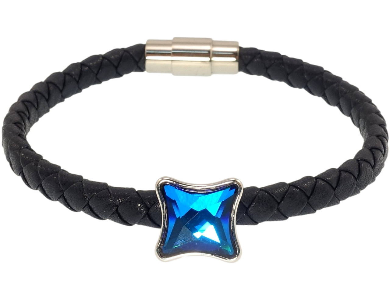Браслет Xuping Родий с кристаллами Swarovski "Кожаный синий шнур магнитная застежка Capri Blue" длина 18,5см х
Браслет Xuping Родий с кристаллами Swarovski "Кожаный синий шнур магнитная застежка Capri Blue" длина 18,5см х