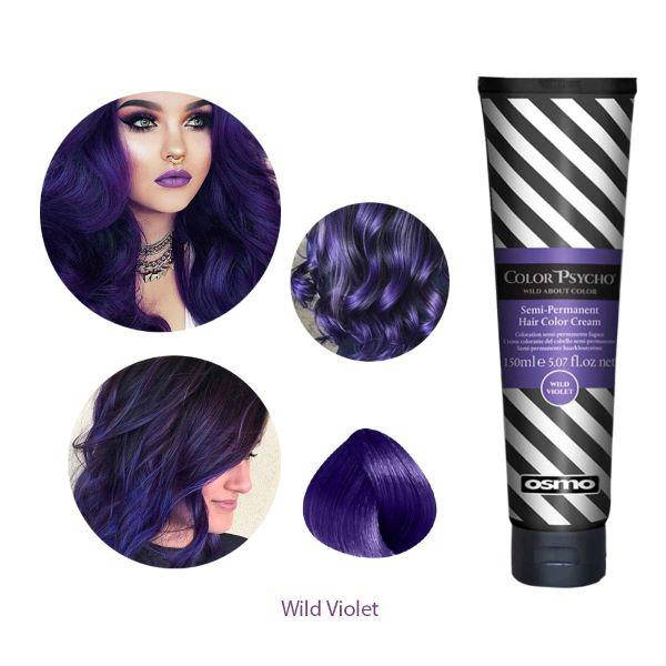 Osmo Color Psycho. Прямой пигмент для яркого окрашивания волос, 150 мл. Wild Violet. Дикий фиолетовый.
Osmo Color Psycho. Прямой пигмент для яркого окрашивания волос, 150 мл. Wild Violet. Дикий фиолетовый.