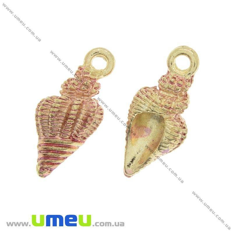 Подвеска металлическая Ракушка розовая, Золото, 20х9 мм, 1 шт (POD-028337) 
Подвеска металлическая Ракушка розовая, Золото, 20х9 мм, 1 шт (POD-028337)