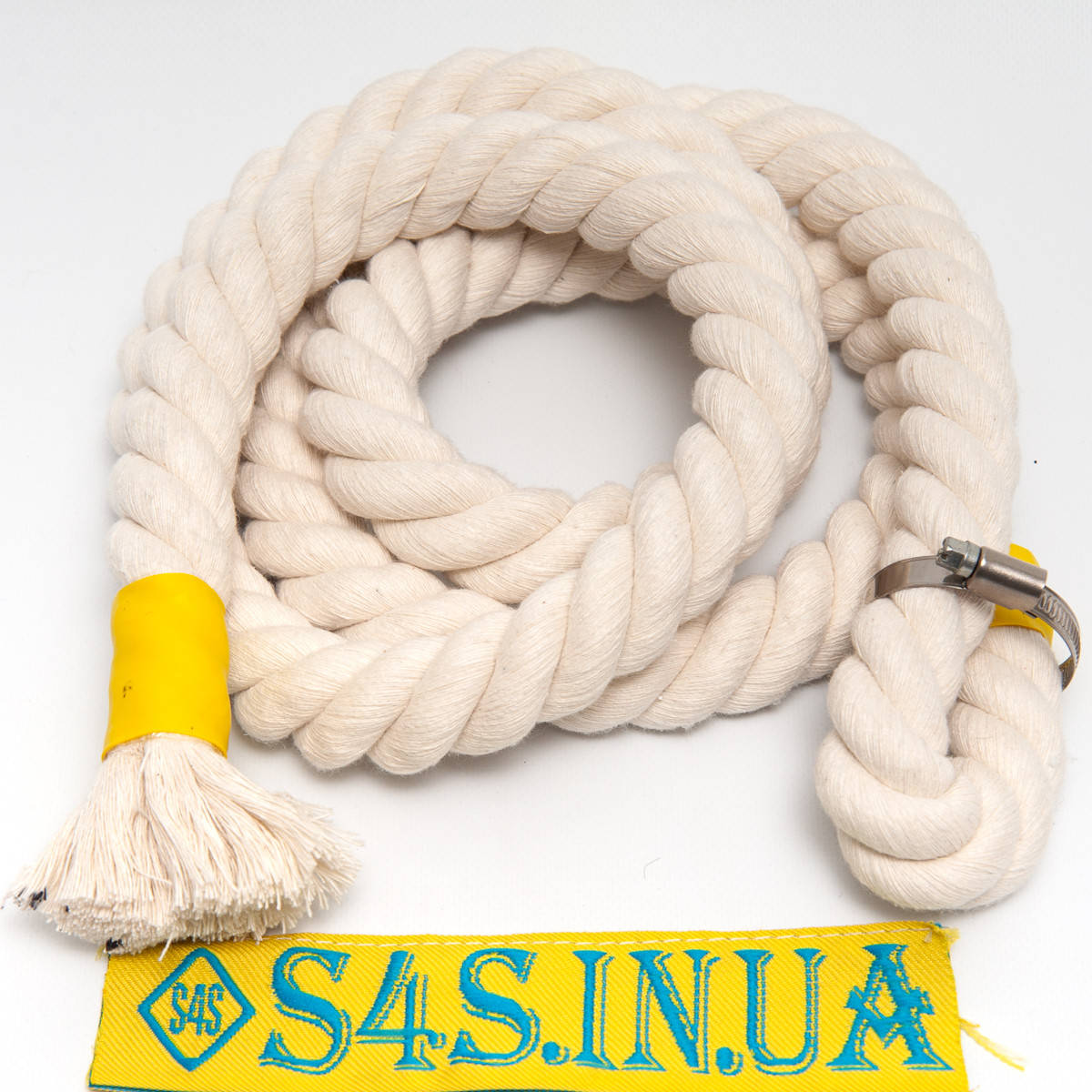 Канат детский гимнастический подвесной канат для шведской стенки «ПРЕМИУМ», Белый
Канат детский гимнастический подвесной канат для шведской стенки «ПРЕМИУМ», Белый