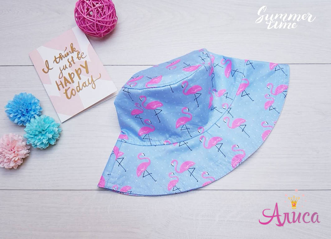 Панамка хлопковая детская "Фламинго на голубом" 56 см
Панамка хлопковая детская "Фламинго на голубом" 56 см