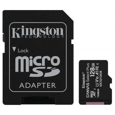 Карта пам'яті Kingston Canvas Select Plus A1 V10 UHS-I 128 GB microSDHC Class 10 (SDCS2/128GB)
Карта пам'яті Kingston Canvas Select Plus A1 V10 UHS-I 128 GB microSDHC Class 10 (SDCS2/128GB)