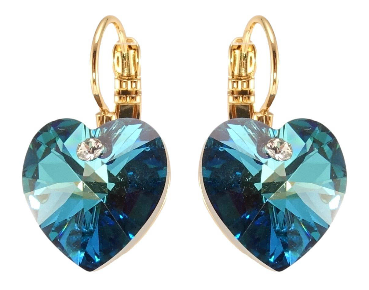 Серьги Xuping Позолота 18K с кр-ми Swarovski французский замок "Кристальное сердце Metallic Blue на дужке"
Серьги Xuping Позолота 18K с кр-ми Swarovski французский замок "Кристальное сердце Metallic Blue на дужке"