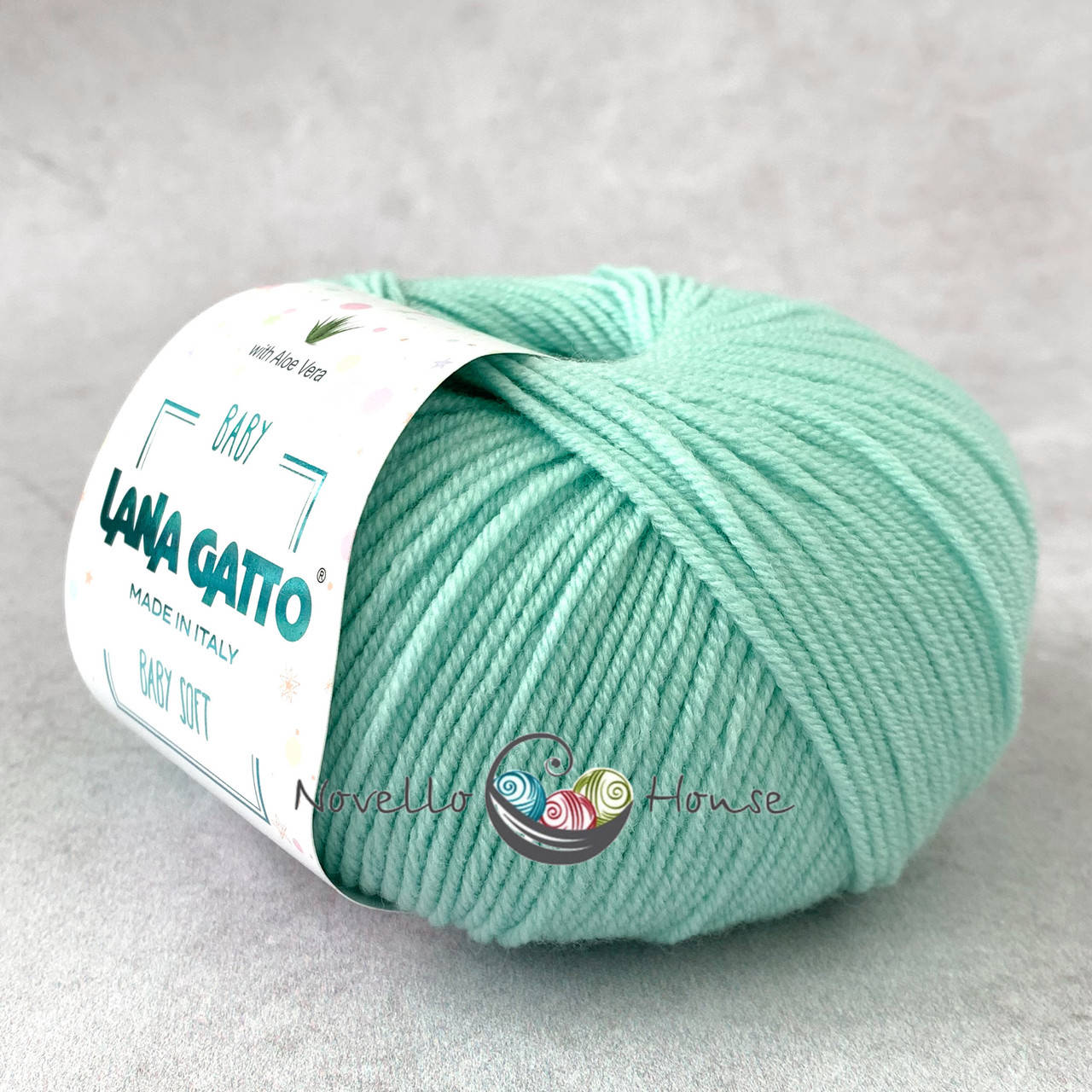 Lana Gatto Baby Soft (Лана Гатто Беби Софт) № 8387 мята (Пряжа меринос, нитки для вязания)
Lana Gatto Baby Soft (Лана Гатто Беби Софт) № 8387 мята (Пряжа меринос, нитки для вязания)