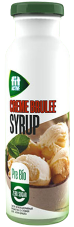 Низкокалорийный сироп ФитПарад Fit Active пребиотик со стевией вкус "Крем-Брюле" (300 грамм)
Низкокалорийный сироп ФитПарад Fit Active пребиотик со стевией вкус "Крем-Брюле" (300 грамм)