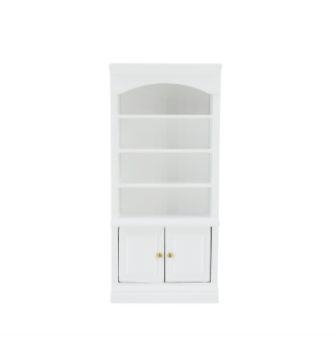 Миниатюра шкаф стеллаж 15*7*3.4 см Белый 
Миниатюра шкаф стеллаж 15*7*3.4 см Белый