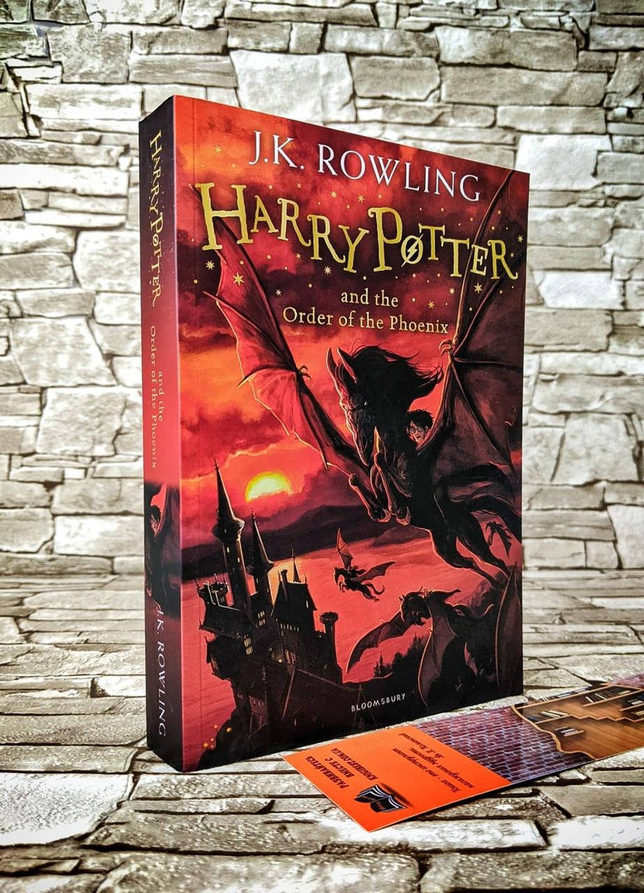 Книга Harry Potter and the Order of the Phoenix, Гарри Поттер и Орден Феникса, на английском языке
Книга Harry Potter and the Order of the Phoenix, Гарри Поттер и Орден Феникса, на английском языке
