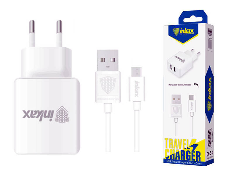 Зарядное устройство 220В с кабелем USB - micro USB Inkax CD-01-M (уп. 20шт) 200шт 8036
Зарядное устройство 220В с кабелем USB - micro USB Inkax CD-01-M (уп. 20шт) 200шт 8036