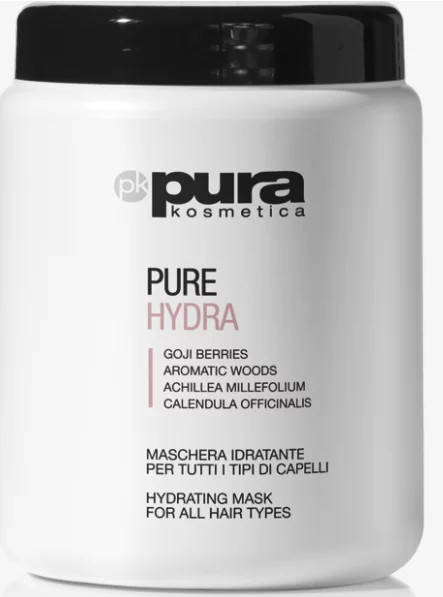 PURA Kosmetica Увлажняющая маска для всех типов волос PURE HYDRA 
PURA Kosmetica Увлажняющая маска для всех типов волос PURE HYDRA