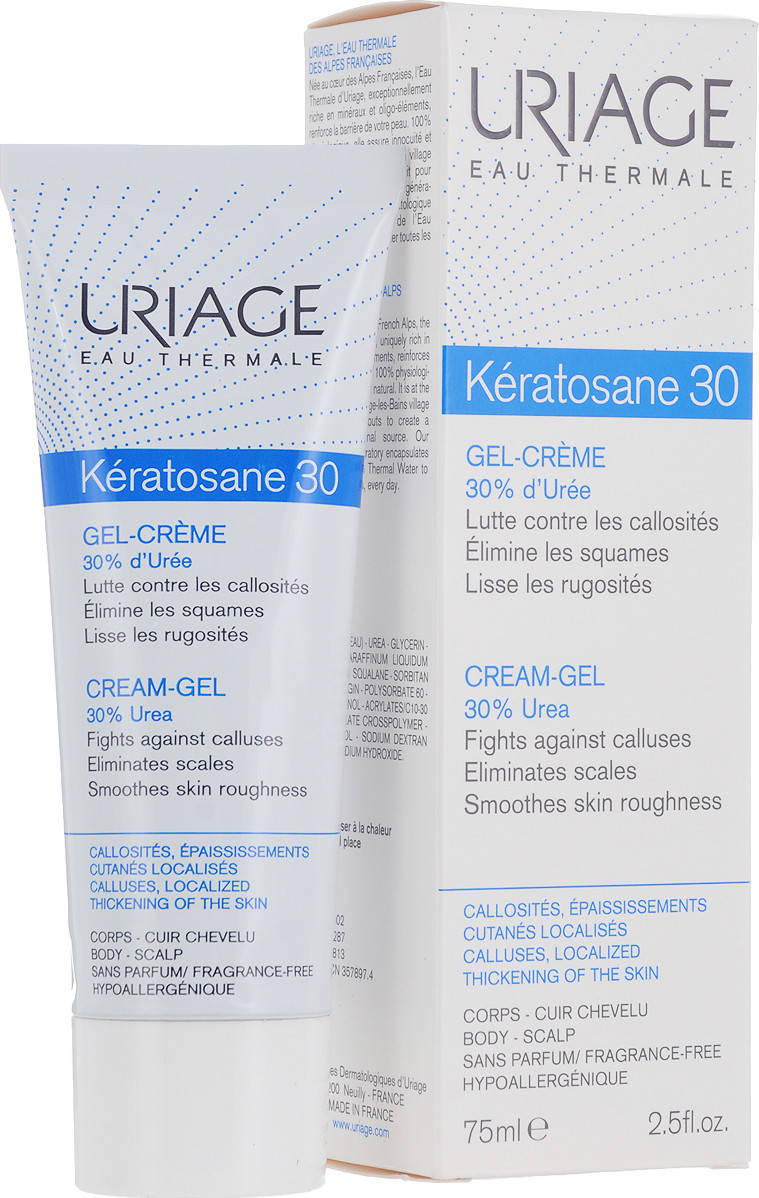 Гель крем Урьяж Кератосан 30 с мочевиной Uriage Keratosane 30 Gel-Cream 75мл примятая картонна коробка
Гель крем Урьяж Кератосан 30 с мочевиной Uriage Keratosane 30 Gel-Cream 75мл примятая картонна коробка