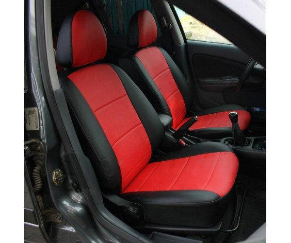 Чехлы на сиденья для Renault Clio (Рено клио), модельные, кожзам, отдельный подголовник - Черно-красный
Чехлы на сиденья для Renault Clio (Рено клио), модельные, кожзам, отдельный подголовник - Черно-красный