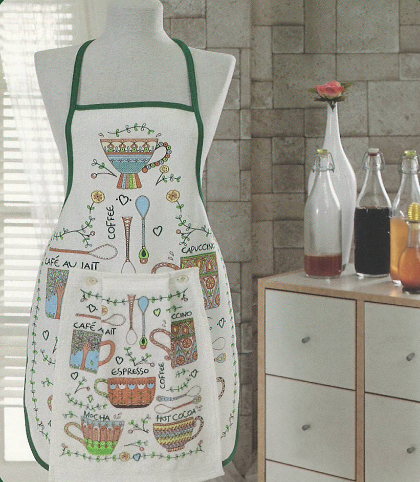 Фартук махровый с салфеткой и карманчиком на прорезиненной основе Gursan белый с зеленым
Фартук махровый с салфеткой и карманчиком на прорезиненной основе Gursan белый с зеленым