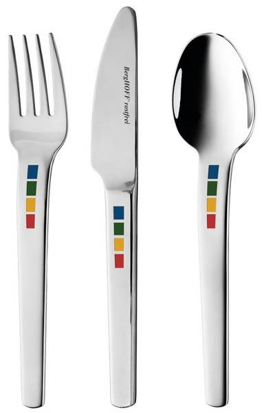 Набір дитячих столових приборів Berghoff Baby Swip swap 1204031 3 предмета 
Набір дитячих столових приборів Berghoff Baby Swip swap 1204031 3 предмета