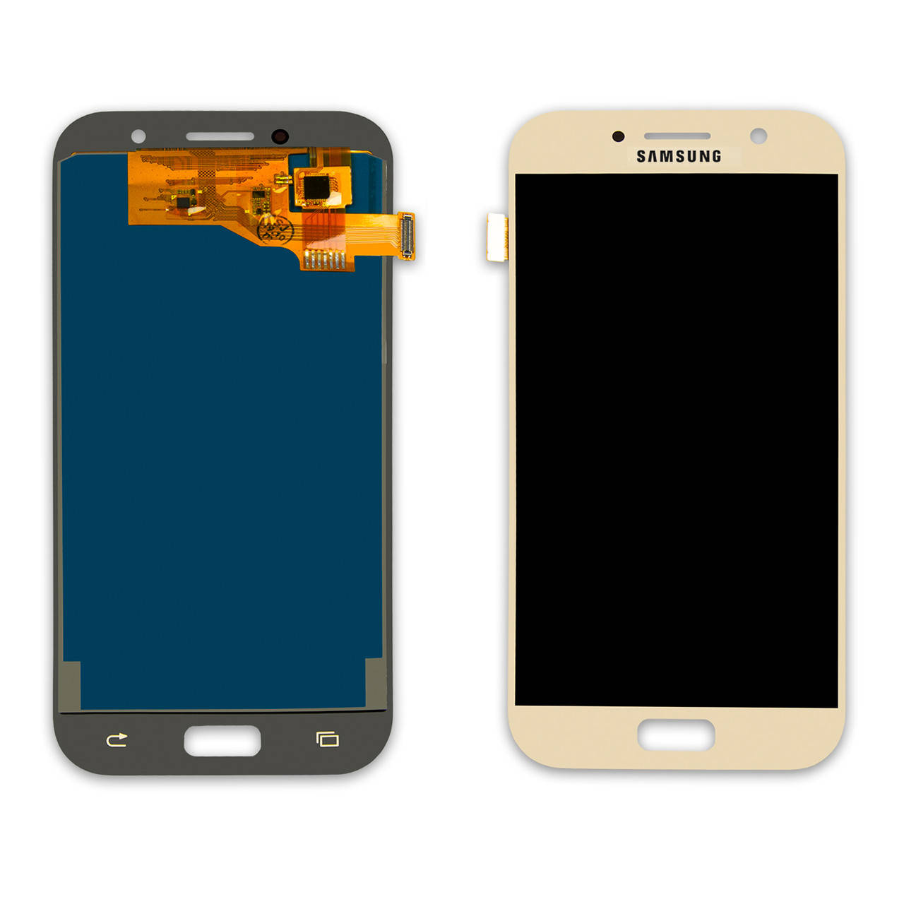 Дисплей SAMSUNG A520 Galaxy A5 (2017) с регулируемой подсветкой с золотистым тачскрином, Золотистый
Дисплей SAMSUNG A520 Galaxy A5 (2017) с регулируемой подсветкой с золотистым тачскрином, Золотистый