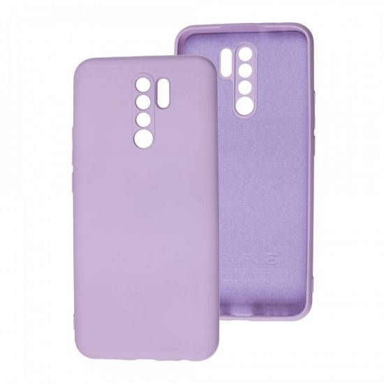 Силиконовый чехол для Xiaomi Redmi 9 Сиреневый микрофибра soft touch 
Силиконовый чехол для Xiaomi Redmi 9 Сиреневый микрофибра soft touch