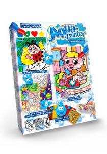 Розмальовка водна в коробці Aqua painter №2 4 картинки, 3 техніки Danko Toys
Розмальовка водна в коробці Aqua painter №2 4 картинки, 3 техніки Danko Toys