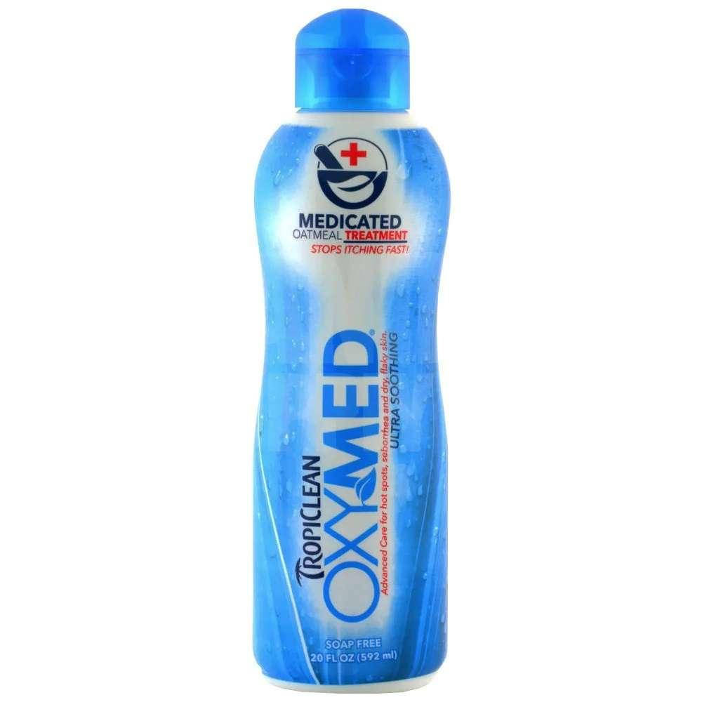 Tropiclean OxyMed кондиционер для собак и котов Лечебный от зуда,шелушения с овсом 592мл
Tropiclean OxyMed кондиционер для собак и котов Лечебный от зуда,шелушения с овсом 592мл