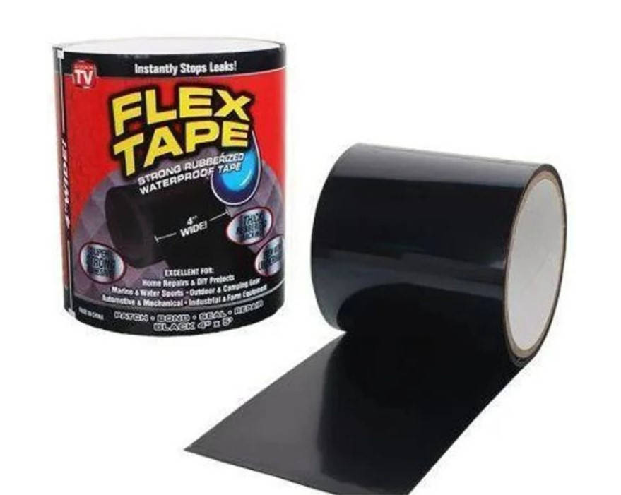 Сверхпрочная клейкая водонепроницаемая изоляционная лента Flex Tape Ремонтный скотч Флекс Тейп
Сверхпрочная клейкая водонепроницаемая изоляционная лента Flex Tape Ремонтный скотч Флекс Тейп