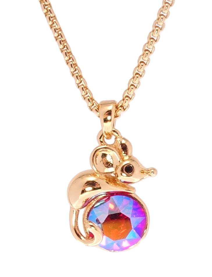 Кулон Xuping 18K с кр-ми Swarovski на цепочке "Мышонок с кристаллом Rose AB" длина 40-45см х 1мм
Кулон Xuping 18K с кр-ми Swarovski на цепочке "Мышонок с кристаллом Rose AB" длина 40-45см х 1мм
