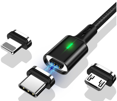 Кабель магнитный для зарядки телефона 3в1 Twitch T03 MicroUSB+Type-C+Lightning 100см |3A| Черный
Кабель магнитный для зарядки телефона 3в1 Twitch T03 MicroUSB+Type-C+Lightning 100см |3A| Черный