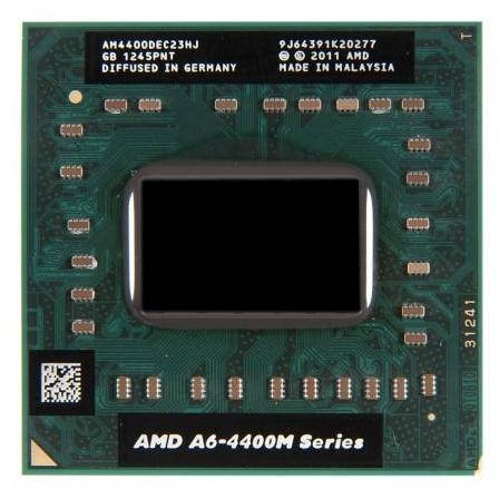 AMD A6-4400M 2.7-3.2GHz/1M/35W Socket FS1 (FS1r2) Процессор для ноутбука AM4400DEC23HJ
AMD A6-4400M 2.7-3.2GHz/1M/35W Socket FS1 (FS1r2) Процессор для ноутбука AM4400DEC23HJ
