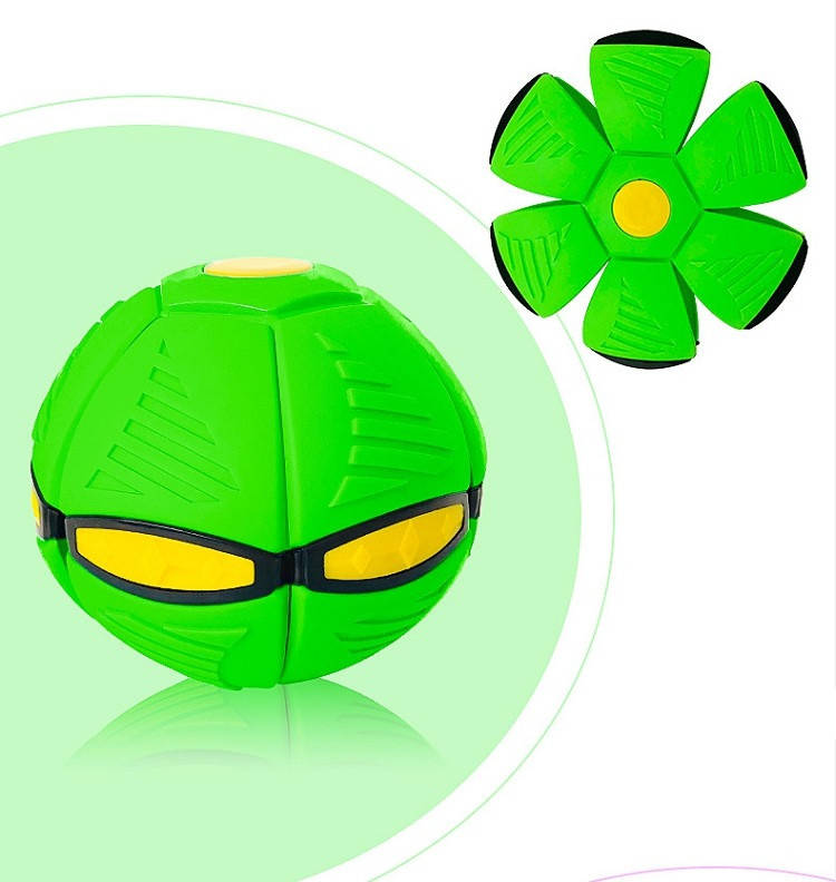 Мяч-запускалка складной PHLAT BALL плоский мяч трансформер шар-летающая тарелка фрисби шар YLW
Мяч-запускалка складной PHLAT BALL плоский мяч трансформер шар-летающая тарелка фрисби шар YLW