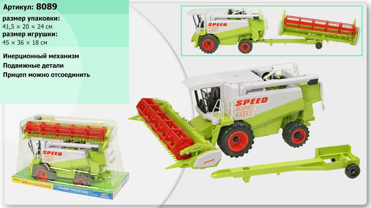 Игрушка Комбайн инерционный (8089)
