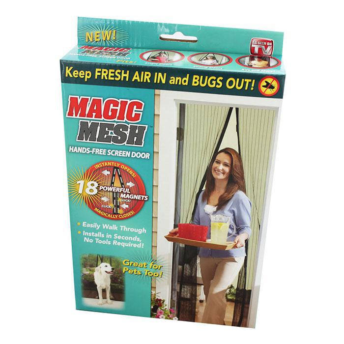 Москітна сітка на двері на магнітах Magic Mesh 210x100 см Бежева сітка від мух антимоскітна сітка ТОП, Бежевый
Москітна сітка на двері на магнітах Magic Mesh 210x100 см Бежева сітка від мух антимоскітна сітка ТОП, Бежевый
