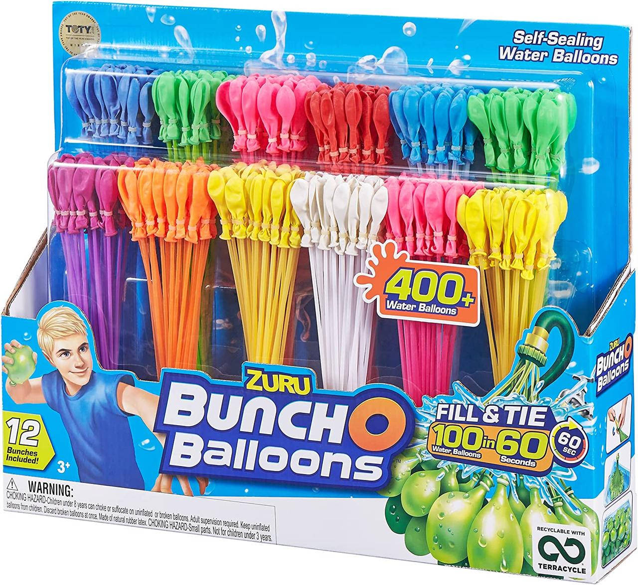 Водяные бомбочки шарики ZURU Bunch O Balloons 444 Water Balloons водяні кульки бомбочки
Водяные бомбочки шарики ZURU Bunch O Balloons 444 Water Balloons водяні кульки бомбочки