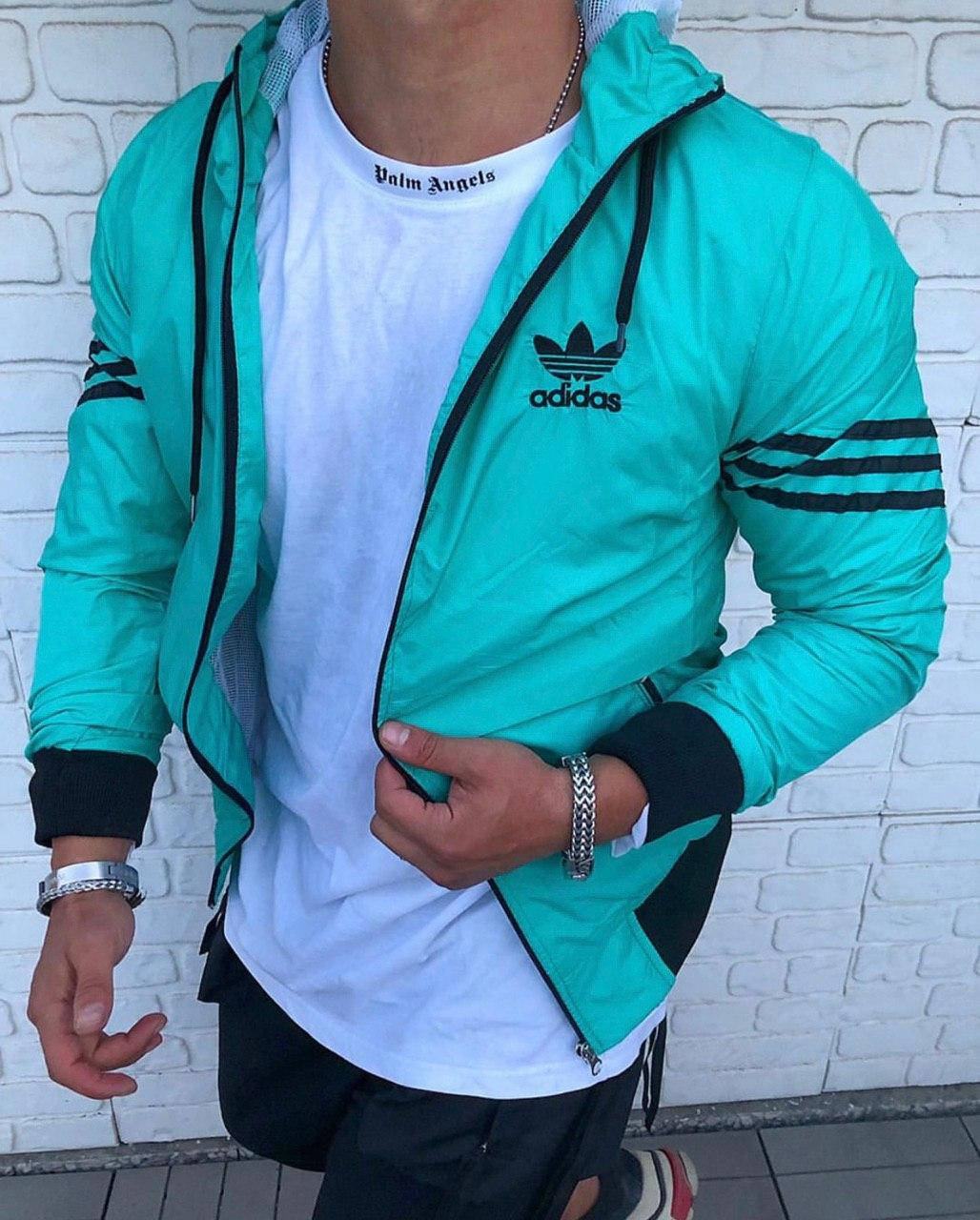 Мужская спортивная ветровка (ADIDAS) / GREEN
Мужская спортивная ветровка (ADIDAS) / GREEN