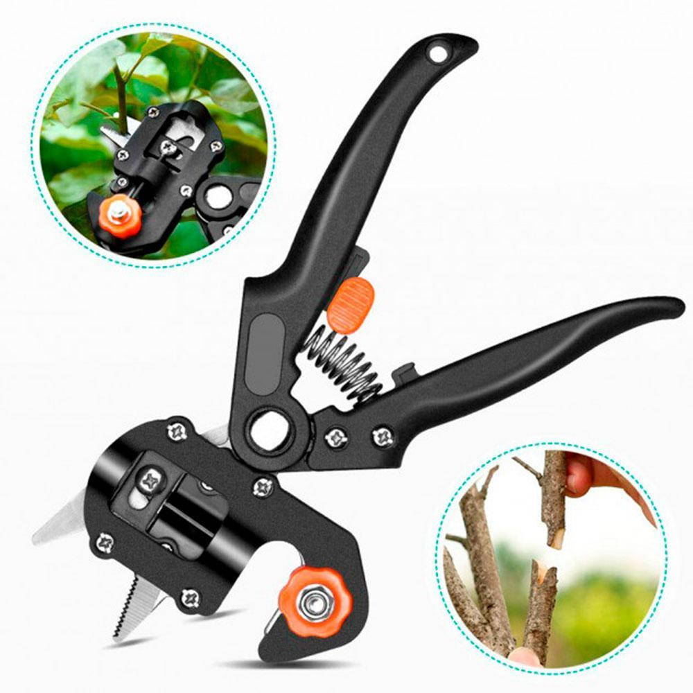 Прививочный садовый секатор с 3 ножами Professional Grafting Tool для обрезки и прививки веток 3-10 мм
Прививочный садовый секатор с 3 ножами Professional Grafting Tool для обрезки и прививки веток 3-10 мм