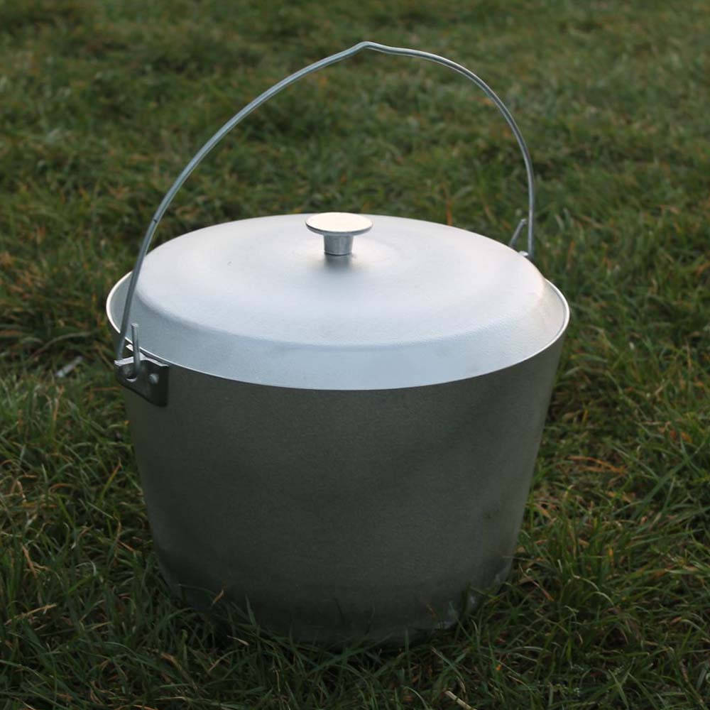 Казан алюминиевый на 8 литров котелок с крышкой для кемпинга и отдыха
Казан алюминиевый на 8 литров котелок с крышкой для кемпинга и отдыха