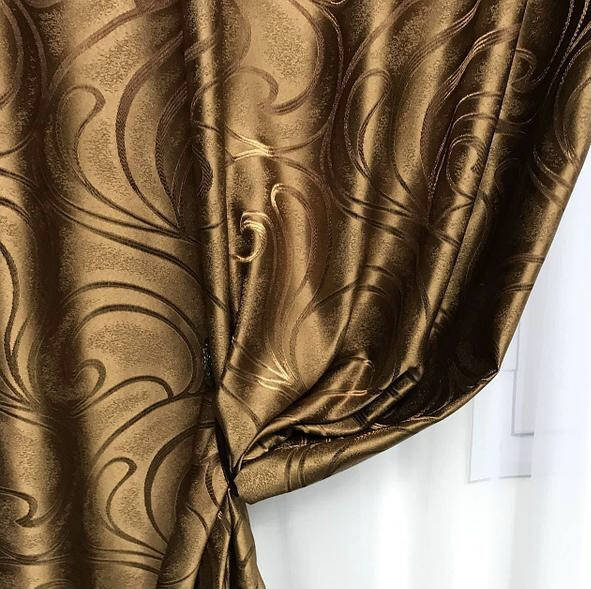 Коплект жаккардовых штор Шторы из жаккарда Жаккардовые шторы на тесьме Шторы 150х270 Цвет Коричневый
Коплект жаккардовых штор Шторы из жаккарда Жаккардовые шторы на тесьме Шторы 150х270 Цвет Коричневый