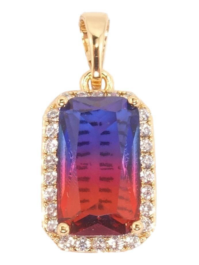 Кулон Xuping Позолота 18K "Прямоугольный сине-красный кристалл в винтажной оправе с инкрустацией цирконий"
Кулон Xuping Позолота 18K "Прямоугольный сине-красный кристалл в винтажной оправе с инкрустацией цирконий"