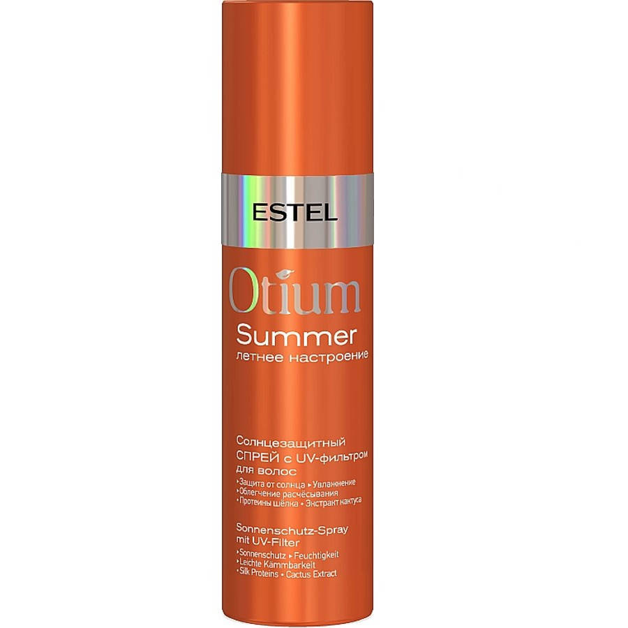 Солнцезащитный спрей для волос Estel Professional Otium Summer Spray With UV Filter 200 мл
Солнцезащитный спрей для волос Estel Professional Otium Summer Spray With UV Filter 200 мл