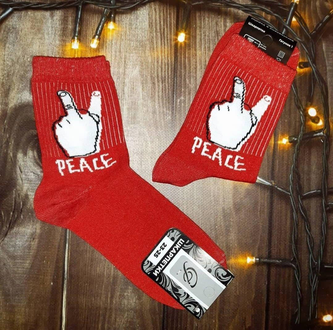 Модные красные высокие носки с принтом - носки прикол, Красный
Модные красные высокие носки с принтом - носки прикол, Красный