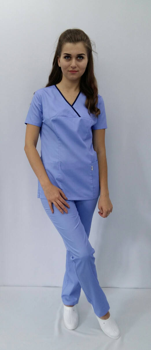 Костюм хирургический женский, Голубой
Костюм хирургический женский, Голубой