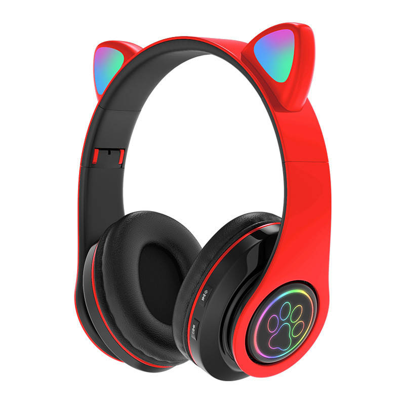 Беспроводные Наушники с Ушками с подсветкой + FM-Радио + MicroSD Cat Ear CXT-39 Bluetooth Красные, Красный
Беспроводные Наушники с Ушками с подсветкой + FM-Радио + MicroSD Cat Ear CXT-39 Bluetooth Красные, Красный