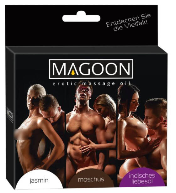 Набор массажных масел MAGOON (3*50 мл) | Puls69
Набор массажных масел MAGOON (3*50 мл) | Puls69