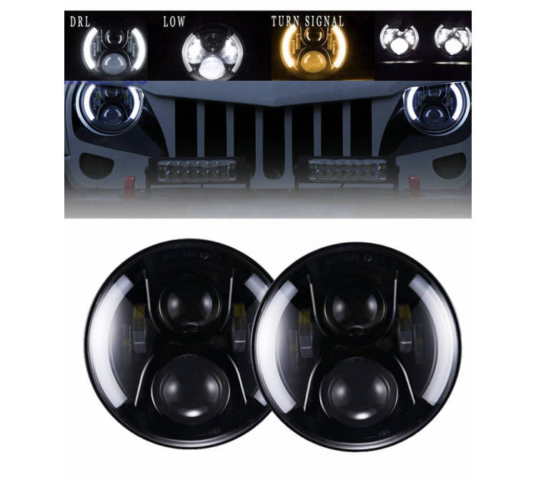 Cветодиодная LED фара 70Вт Нива, УАЗ 469, ВАЗ 2101, 2121, FJ Cruiser, мотоцикл, мото 7 дюйм, Белый
Cветодиодная LED фара 70Вт Нива, УАЗ 469, ВАЗ 2101, 2121, FJ Cruiser, мотоцикл, мото 7 дюйм, Белый