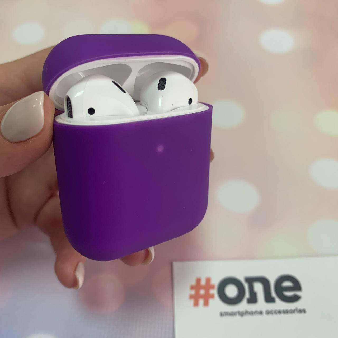 Чехол для AirPods 2 тонкий силиконовый футляр чехол для наушников аирподс 2 фиолетовый CVR
Чехол для AirPods 2 тонкий силиконовый футляр чехол для наушников аирподс 2 фиолетовый CVR