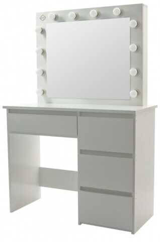 Столик косметический Bonro- белый (B071)
Столик косметический Bonro- белый (B071)