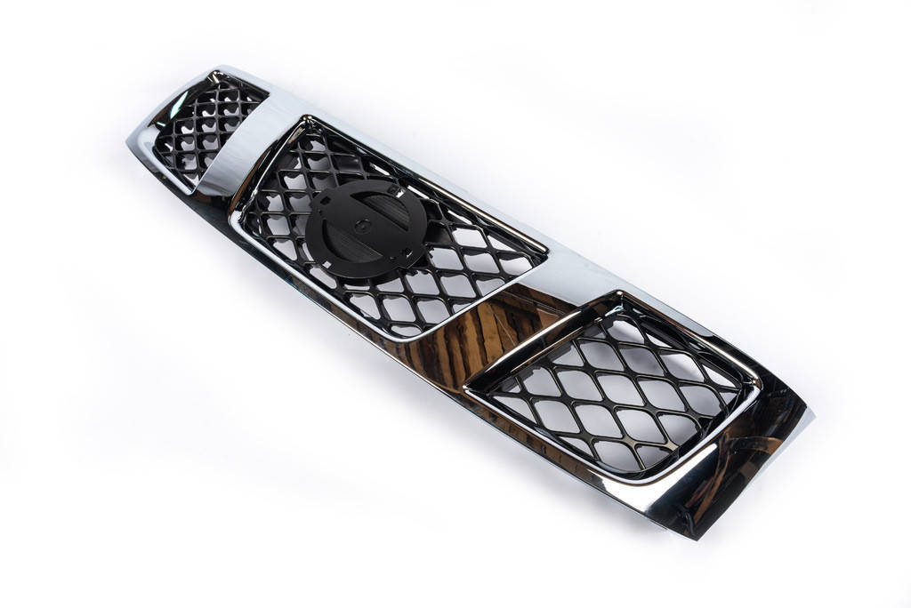 Передняя решетка (2004-2008) Nissan Patrol Y61 1997-2011 гг. TSR Тюнинг решетки Ниссан Патрол Y61
Передняя решетка (2004-2008) Nissan Patrol Y61 1997-2011 гг. TSR Тюнинг решетки Ниссан Патрол Y61