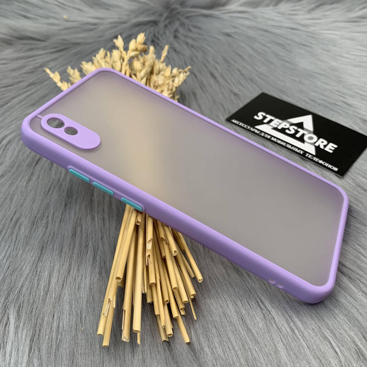 Чехол матовый для Xiaomi Redmi 9A прозрачный противоударный с закрытой камерой пластиковый Лиловый
Чехол матовый для Xiaomi Redmi 9A прозрачный противоударный с закрытой камерой пластиковый Лиловый