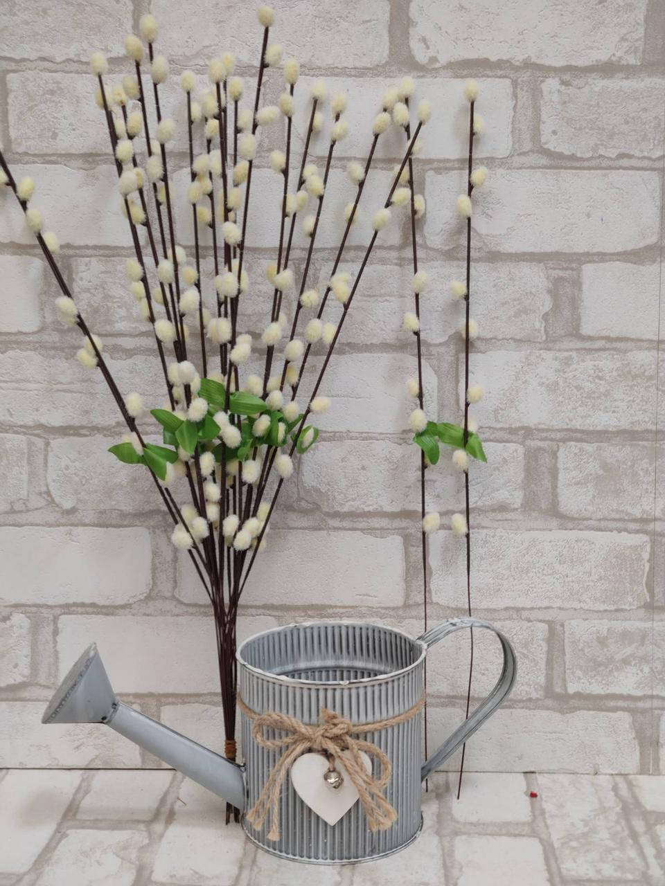 Котики вербные пушистые, искусственные, h 50 см 
Котики вербные пушистые, искусственные, h 50 см