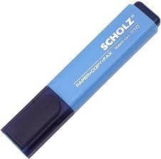 Текстмаркер Sсholz голубой 
Текстмаркер Sсholz голубой