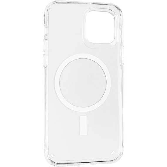 Чехол iPhone 12 MagSafe Clear Case Прозрачный 
Чехол iPhone 12 MagSafe Clear Case Прозрачный